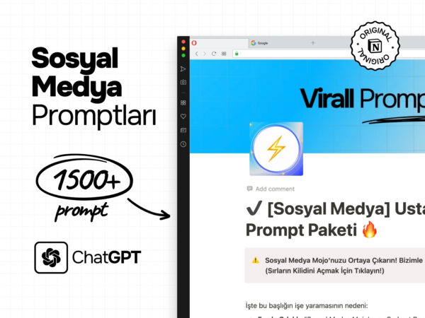 1500+ Sosyal Medya Promptları